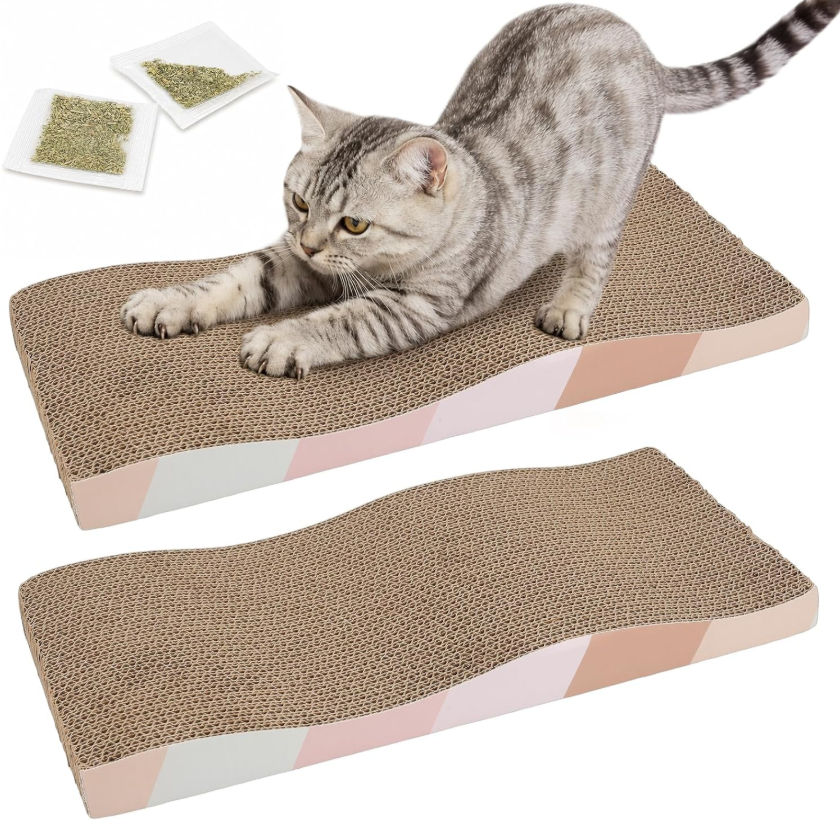 Protect Your Furniture With A Cozy Reversible Cat Scratcher